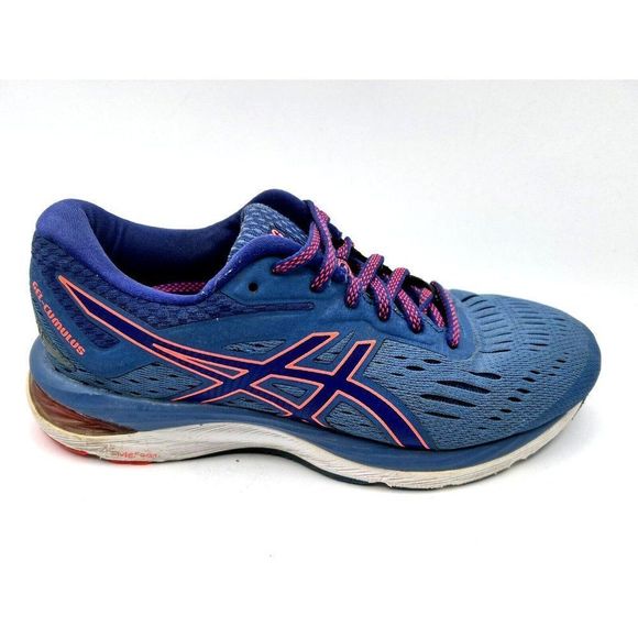 Asics Gel Cumulus 20 Blue Orange Running Shoes Lace Up Women's Size 6.5 B - Picture 2 of 11